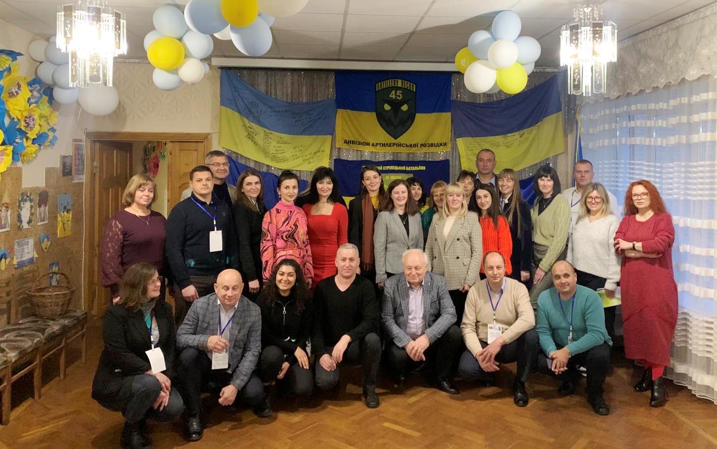 Учасники тренінгу під час відвідування  обласного навчально-реабілітаційного центру Тернопільської обласної ради